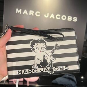 Marc Jacobs Women Black and White Betty Boop Wrislet